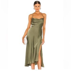 ASTR the Label Gaia Dress - Sage Sz Small